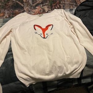 Fox Sweater XL